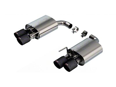 Borla S-Type Axle-Back Exhaust with Carbon Fiber Tips (2024 Mustang GT w/ Active Exhaust)