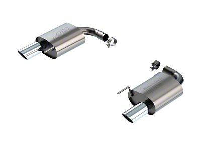 Borla S-Type Axle-Back Exhaust with Chrome Tips (2024 Mustang GT w/o Active Exhaust)