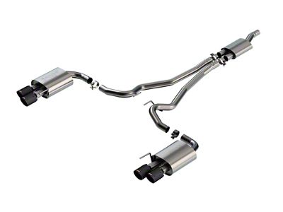 Borla S-Type Cat-Back Exhaust with Carbon Fiber Tips (24-25 Mustang EcoBoost w/o Active Exhaust)