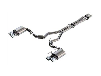 Borla S-Type Cat-Back Exhaust with Chrome Tips (2024 Mustang Dark Horse)
