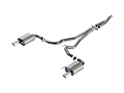 Borla S-Type Cat-Back Exhaust with Chrome Tips (24-25 Mustang EcoBoost w/o Active Exhaust)