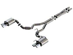 Borla S-Type Cat-Back Exhaust with Chrome Tips (2024 Mustang GT Fastback w/ Active Exhaust)