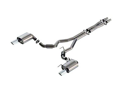 Borla S-Type Cat-Back Exhaust with Polished Tips (2024 Mustang GT Fastback w/o Active Exhaust)