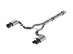 Borla S-Type Cat-Back Exhaust with Quad Carbon Fiber Tips (2024 Mustang GT Fastback w/o Active Exhaust)