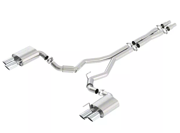 Borla Mustang S-Type Cat-Back Exhaust with Chrome Tips 140745 (18