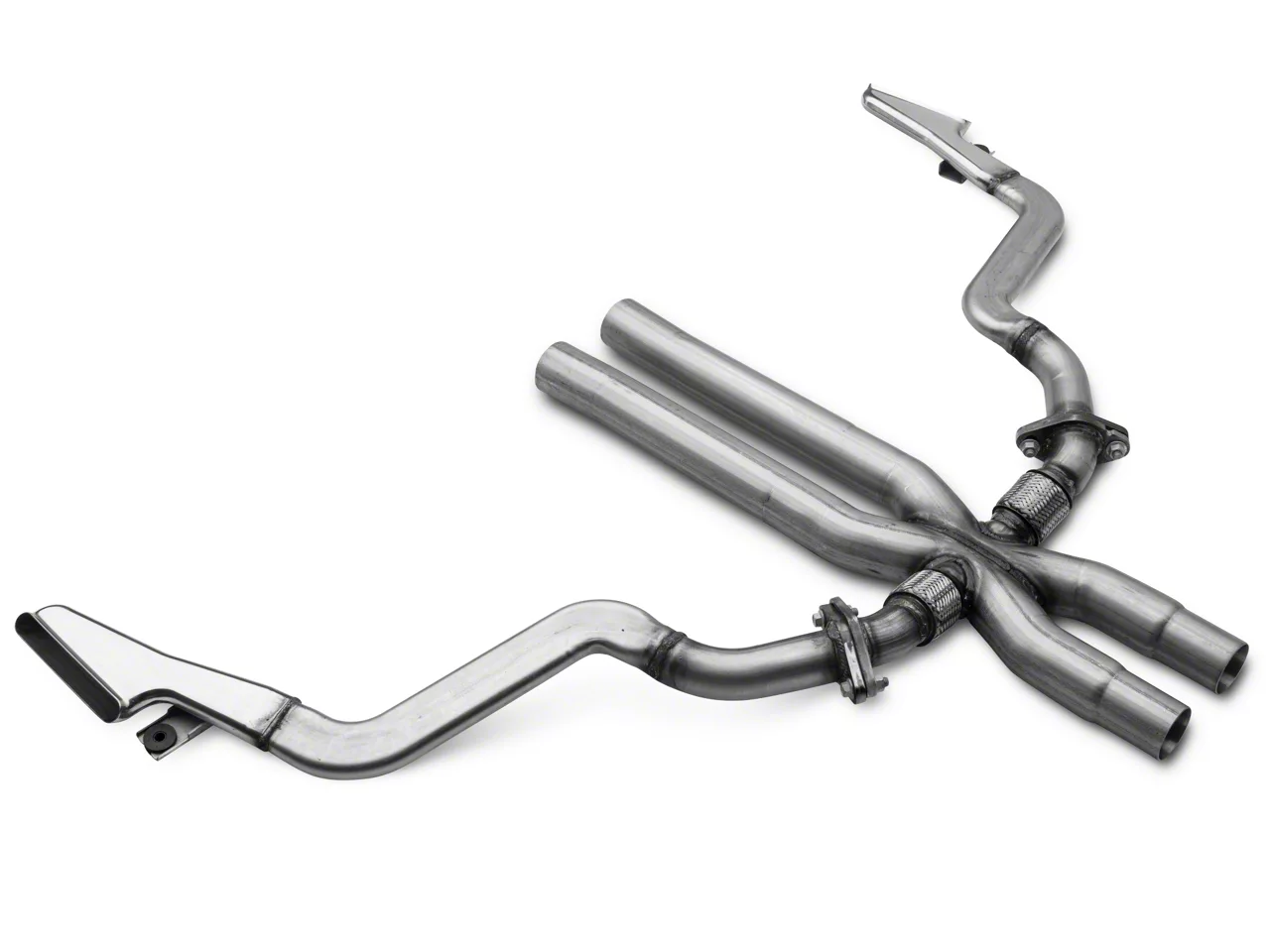 Ford Performance BOSS 302 Style X-Pipe and Side Exhaust (15-23 Mustang GT  Fastback)