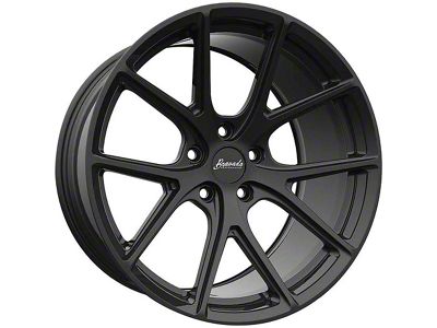 Bravado Tribute Matte Black Wheel; 18x9; 15mm Offset (06-10 RWD Charger)