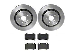 Brembo Vented Brake Rotor and Pad Kit; Rear (10-15 Camaro SS, ZL1)