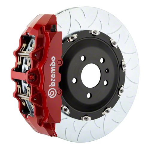 Brembo Challenger GT Series 8-Piston Front Big Brake Kit with 15-Inch 2 ...