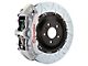 Brembo GT Series 6-Piston Front Big Brake Kit with 15-Inch 2-Piece Type 3 Slotted Rotors; Silver Calipers (06-14 Charger SRT8)