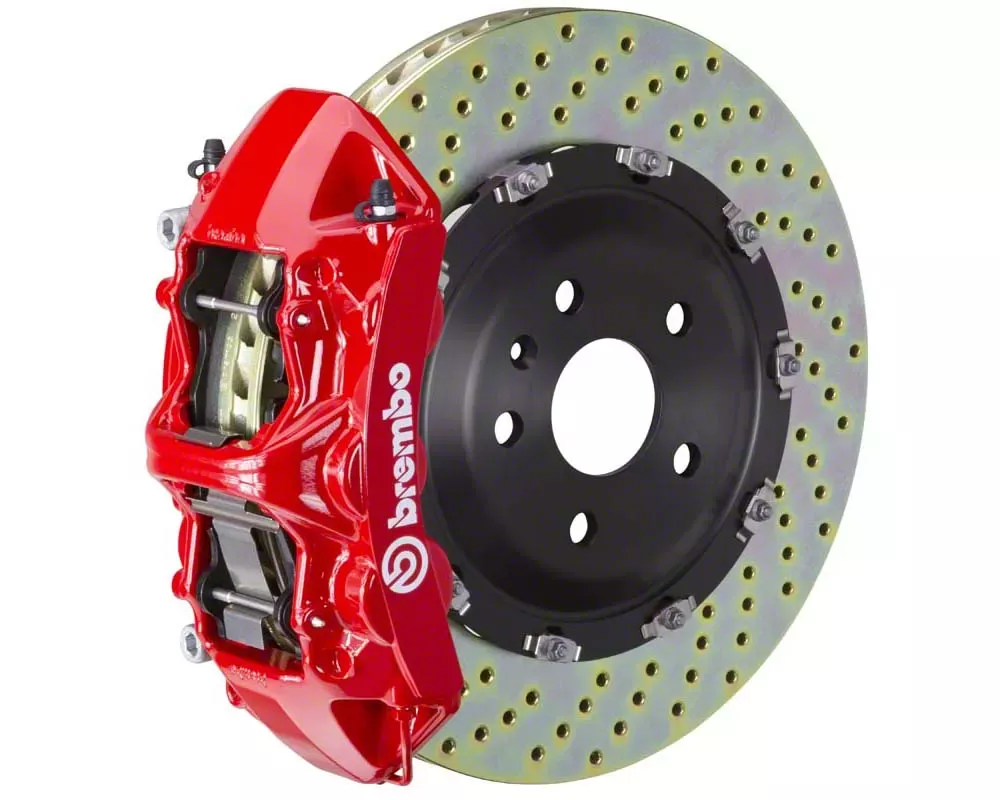 Brembo Corvette GT Series 6-Piston Front Big Brake Kit with 15-Inch 2 ...