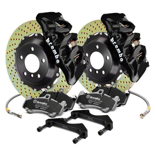 Brembo Mustang GT Series 6-Piston Front Big Brake Kit with 15.90-Inch 2 ...