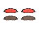 Brembo NAO Ceramic Brake Pads; Front Pair (11-14 Mustang GT w/o Performance Pack, V6)