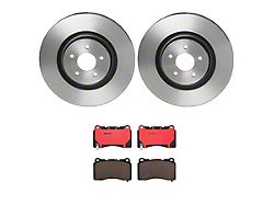 Brembo Vented Brake Rotor and Pad Kit; Front (11-14 Mustang GT w/ Performance Pack; 12-13 Mustang BOSS 302; 07-12 Mustang GT500)