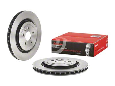 Brembo Vented Rotor; Front (94-04 Mustang GT, V6)