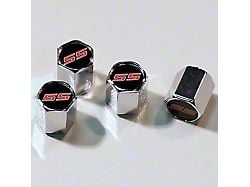 Valve Stem Caps with SS Logo (Universal; Some Adaptation May Be Required)