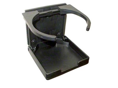 CA Adjustable Passenger Side Drink Holder; Black (Universal; Some Adaptation May Be Required)