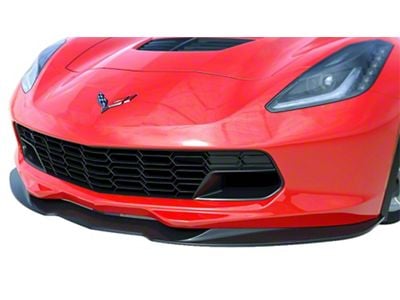 CA Aero Front Splitter; Gloss Hydro Carbon Fiber (14-19 Corvette C7)