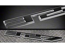 CA Aluminum Billet Emblem; 327; Black (Universal; Some Adaptation May Be Required)