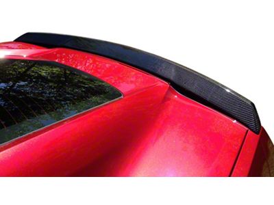 CA Blade Style Rear Spoiler; Matte Hydro Carbon Fiber (14-19 Corvette C7)