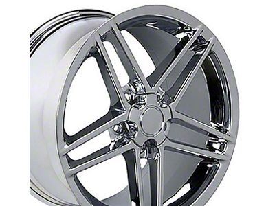 CA C6 Z06 Style Chrome Wheel; 18x9.5; 56mm Offset (97-04 Corvette C5 Base)