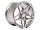 CA C7 ZR1 Style Chrome Wheel; Rear Only; 18x10.5; 56mm Offset (97-04 Corvette C5)