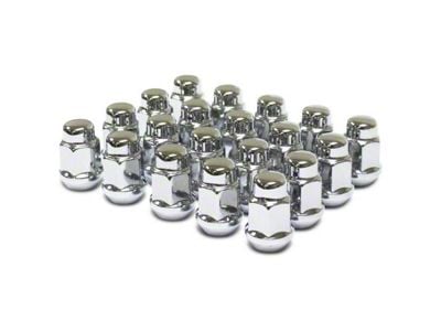 CA Chrome Lug Nut and Lock Set; Set of 24 (97-19 Corvette C5, C6 & C7)