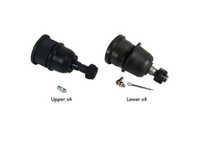 Complete Upper and Lower Ball Joint Set (97-13 Corvette C5 & C6)