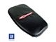 CA Console Armrest Cover; Black with Z06 Logo (01-04 Corvette C5)