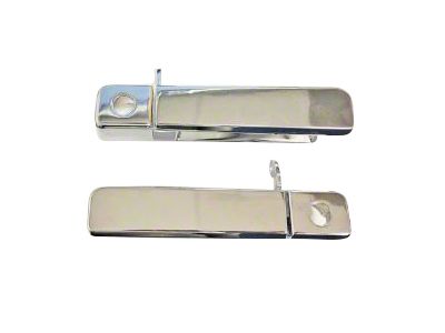 CA Door Handles; Chrome (97-98 Corvette C5)