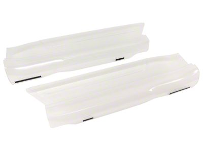 Door Sill Guards; Clear (20-25 Corvette C8 Stingray)