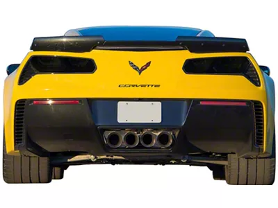 CA Full Tail Light Blackout Cover; Acrylic (14-19 Corvette C7)