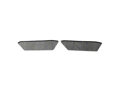 Grille/Radiator Protection Screens; Inner; Aluminum with Black Finish (20-25 Corvette C8 Stingray)