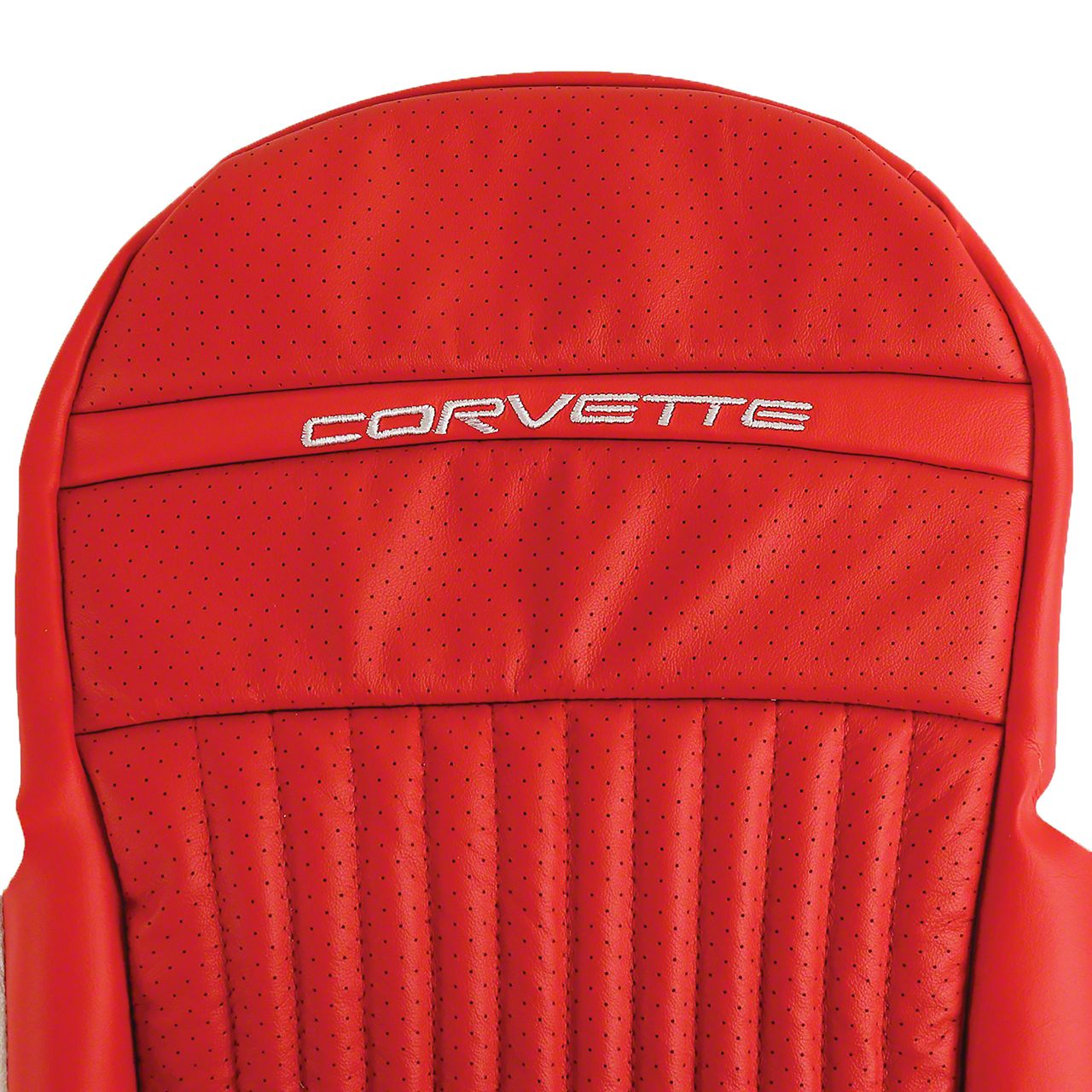 CA Corvette OE Spec Leather/Vinyl Sport Seat Upholstery with Corvette ...