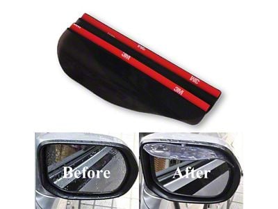 CA Side View Mirror Rain and Snow Shields (97-25 Corvette C5, C6, C7 & C8)