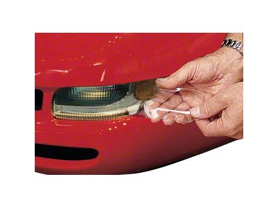 Turn Signal Lens Protectors; Clear (97-04 Corvette C4)