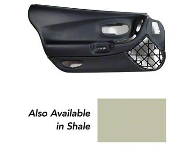 CA Vinyl Door Panel; Driver Side (97-04 Corvette C5)