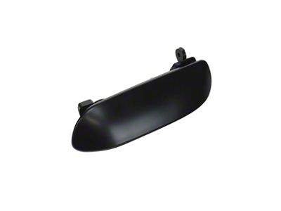 Exterior Door Handles; Driver Side; Black (99-04 Mustang)