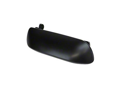 Exterior Door Handles; Passenger Side; Black (99-04 Mustang)