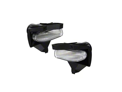 CA Fog Light Assemblies with Sockets; Driver and Passenger Side (99-04 Mustang, Excluding Cobra)