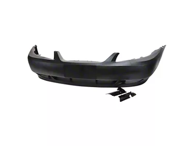 CA Front Bumper Cover with Fog Light Openings; Unpainted (99-04 Mustang, Excluding Cobra)