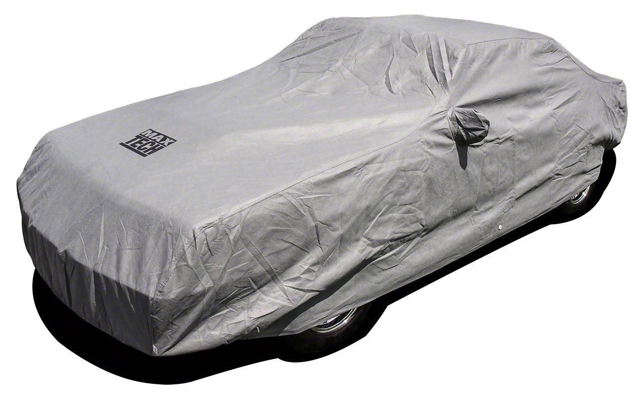 CA Mustang Maxtech Outdoor/Indoor Car Cover; Gray MA60041 (79-86 ...