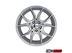 CA MM500 Silver Wheel; 18x8; 30mm Offset (99-04 Mustang)