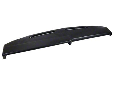 CA OE Style Dash Pad; Black Vinyl (79-86 Mustang)