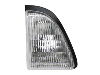 Parking Light Assembly without Socket; Passenger Side (87-93 Mustang)