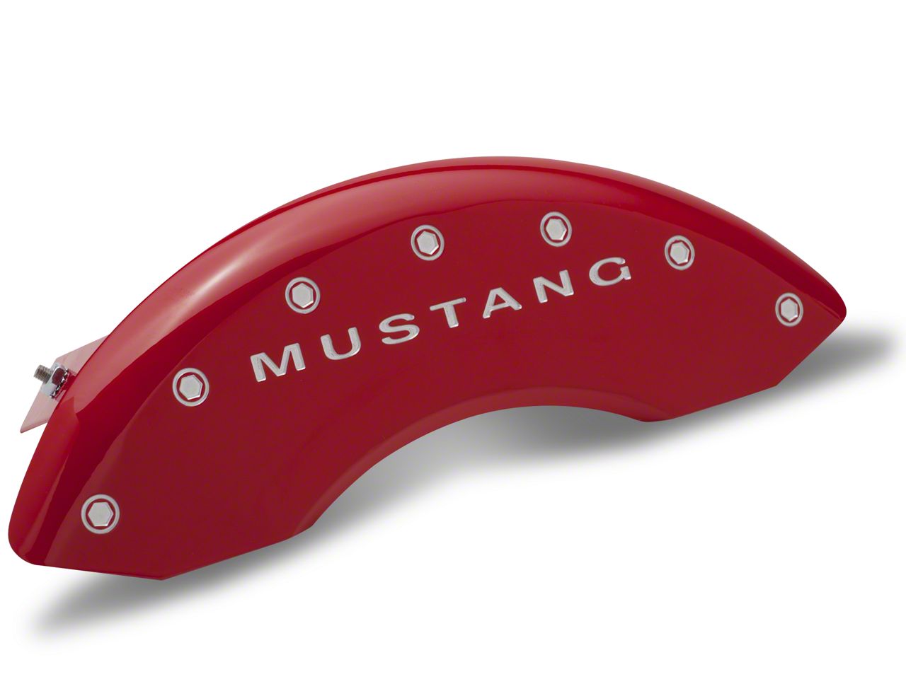 Mgp Mustang Red Caliper Covers With Gt Logo Front And Rear 10197smg2rd