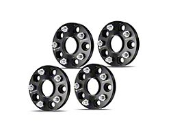 0.79-Inch 5-Lug Wheel Spacers; Black; Set of Four (10-24 Camaro)