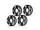 0.79-Inch 5-Lug Wheel Spacers; Black; Set of Four (10-24 Camaro)