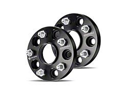 0.79-Inch 5-Lug Wheel Spacers; Black; Set of Two (10-24 Camaro)