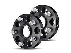 1-Inch 5-Lug Wheel Spacers; Black; Set of Two (10-24 Camaro)